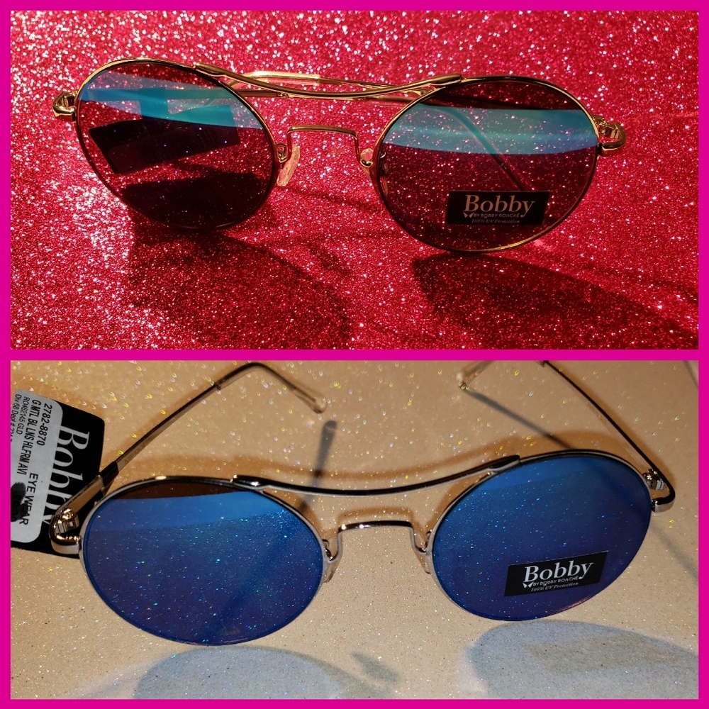 ☆Bobby Roache Round Mirror Lens UNISEX Sunglasses
